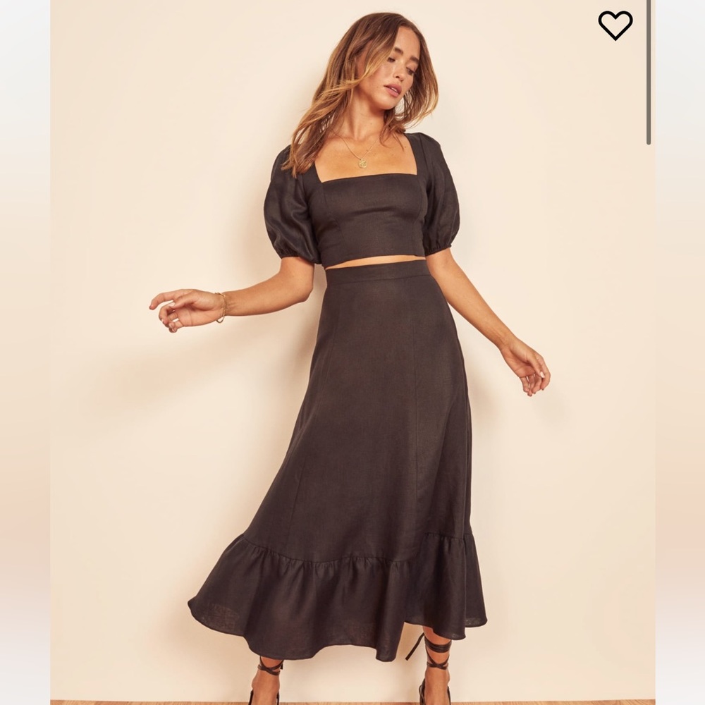 Reformation Yucca Linen Two Piece